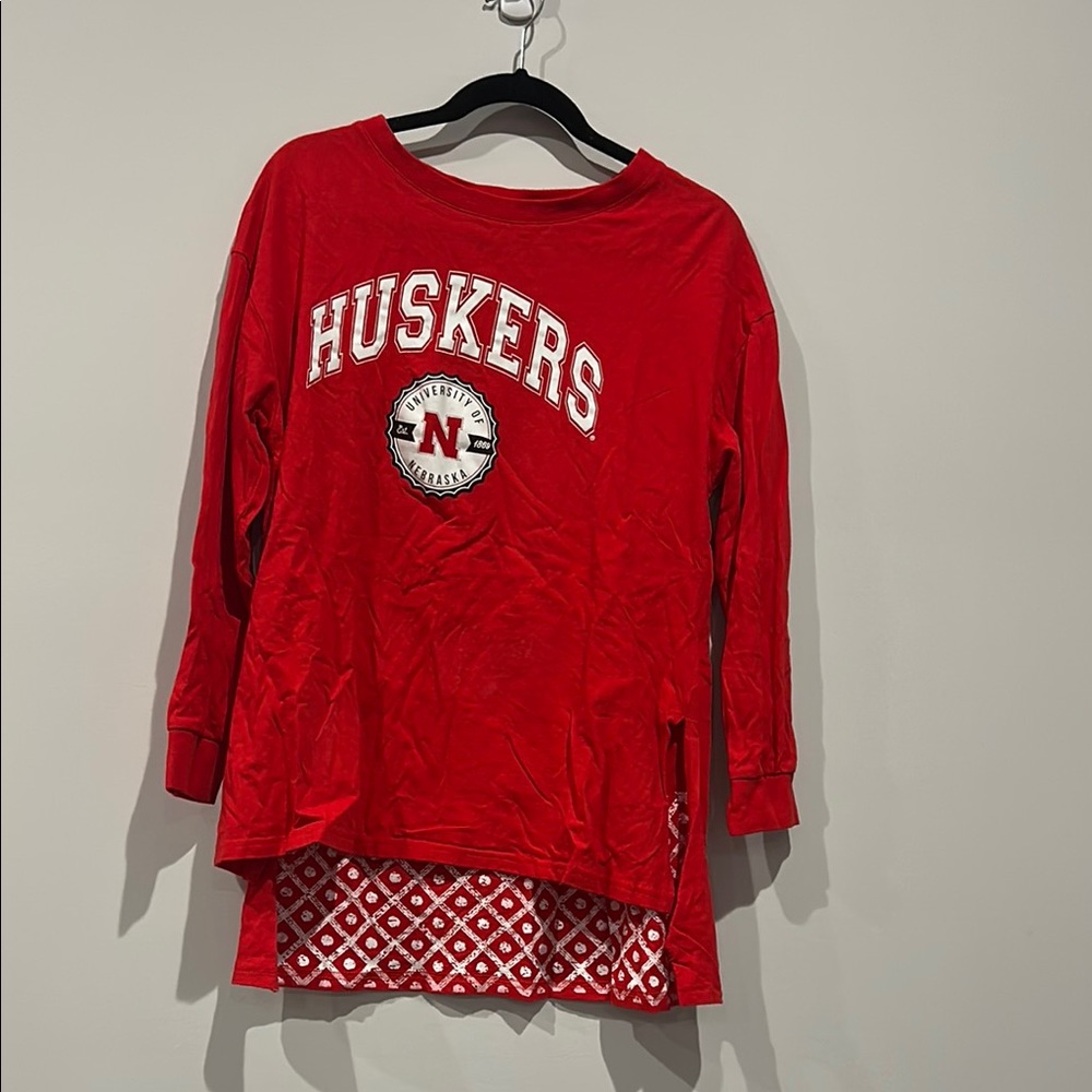 Red Huskers Long Sleeve Shirt